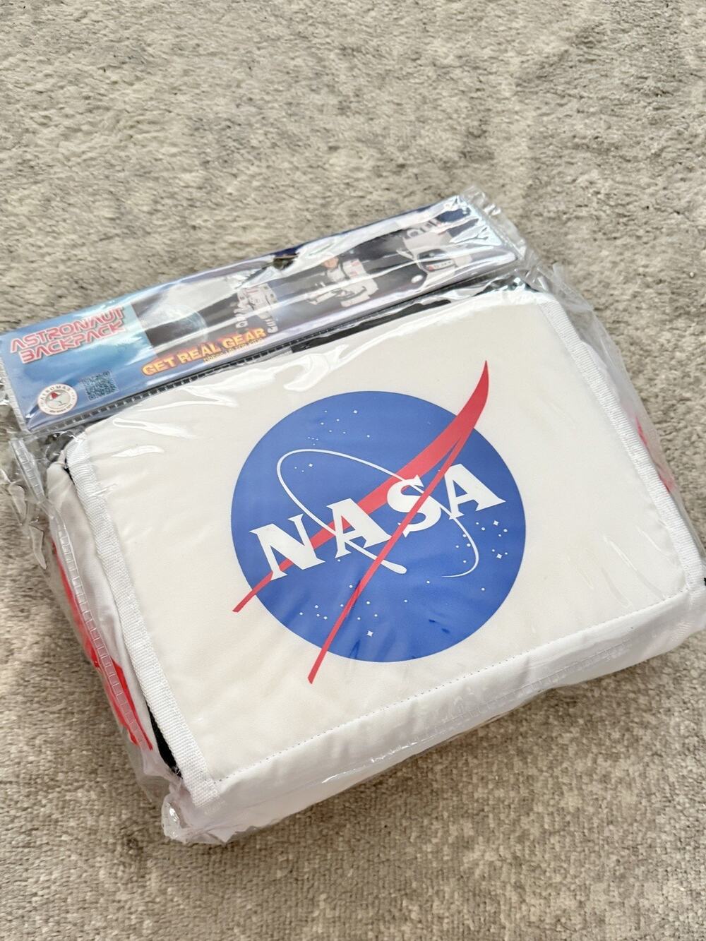 NWT NASA Aeromax Jr Astronaut Backpack Costume Halloween New!